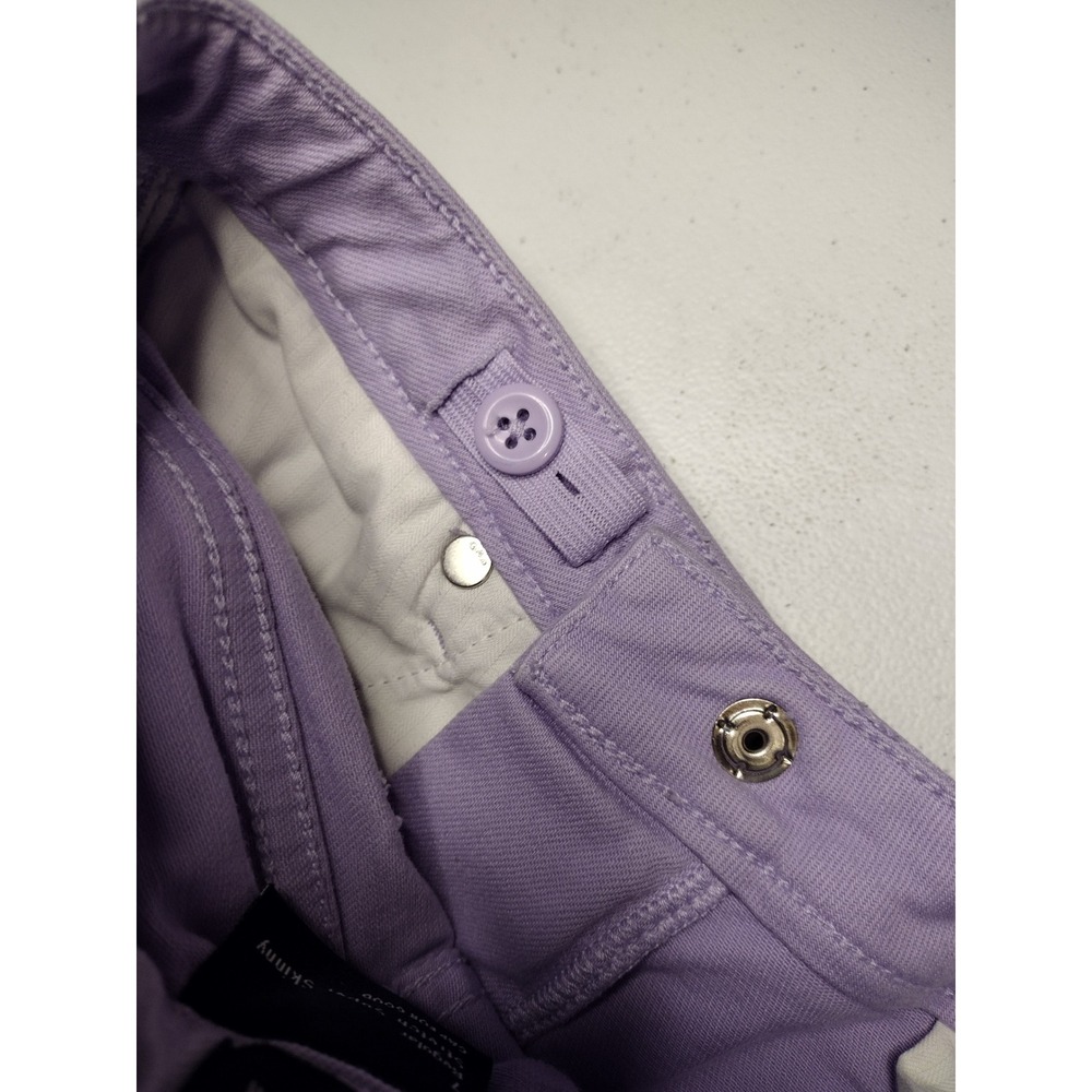 GAP Kids Girls Purple Super‎ Skinny Stretch Denim Jeans Size 7 - Picture 5 of 5